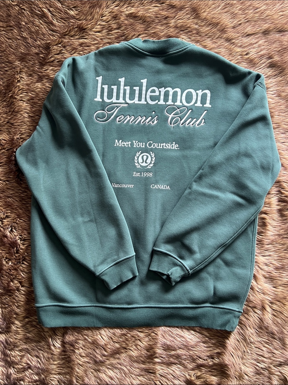Lululemon heavyweight fleece pullover
